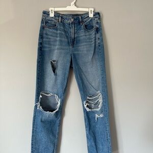American Eagle Outfitters High Rise Blue Jeans